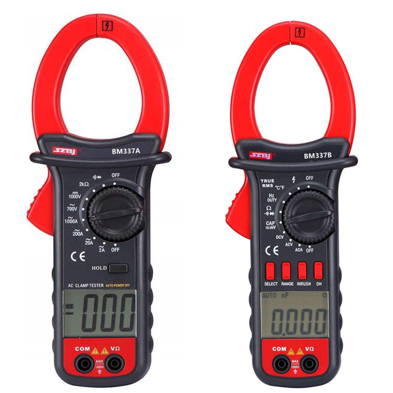 交直流1000A滨江钳形万用数字电流表BM337A 交直流339大钳口不烧