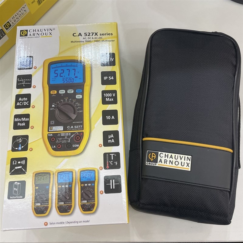 法国C.A/ CA5277 5272 5273 5271 6000数双显万用表 原装正品