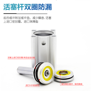 CDQ2B40 SMC型小型超薄型气缸CQ2B40