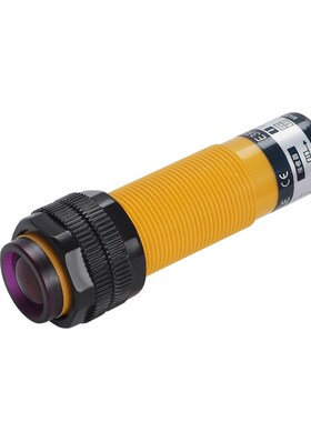 沪工红外线对射光电开关三线NPN常开E3F-5DN1-5L/5DN2/5DP1/5DP2