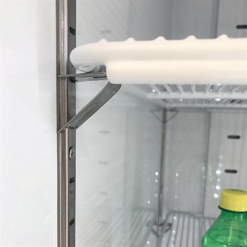 287四六门冰柜饮料柜内部置物架卡条冰箱层架隔板天梯条 冷柜支撑