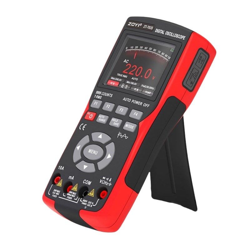 ZT702S703彩屏手持数字示波器万用表多功能智能二合一汽修仪表