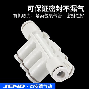 迷你型气管等径直MPU三通弯接头MPV MPKJ MPZA MPE MPY
