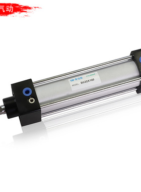 气动拉杆标准气缸SC32*25-75/50/100x150/200/250/300/400/500/S