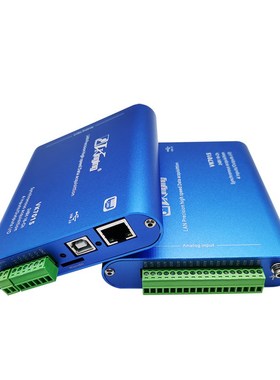 VK7015以太网/USB数据采集卡 labview 24位16通道 32K同步采样