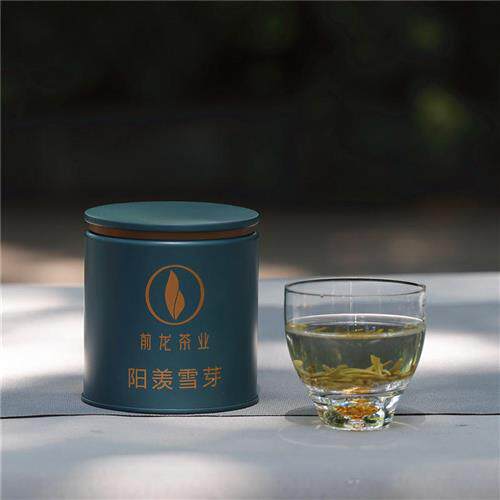 宜兴茶叶雨前特级阳羡雪芽50g罐装传统全手工炒青绿茶板栗香绿茶