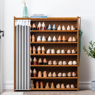 门鞋柜家门口省空间入户经济型约现代简纯实木XJ007F轻奢多层用玄