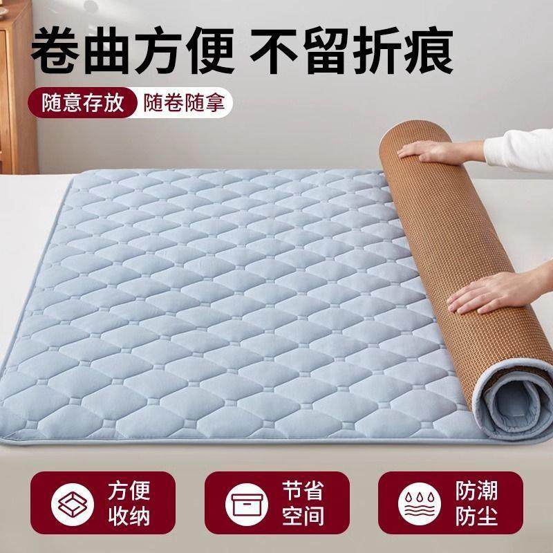 凉床垫双面席冬夏天两用子席夏季藤席软垫20EXR25新款夏凉垫床褥