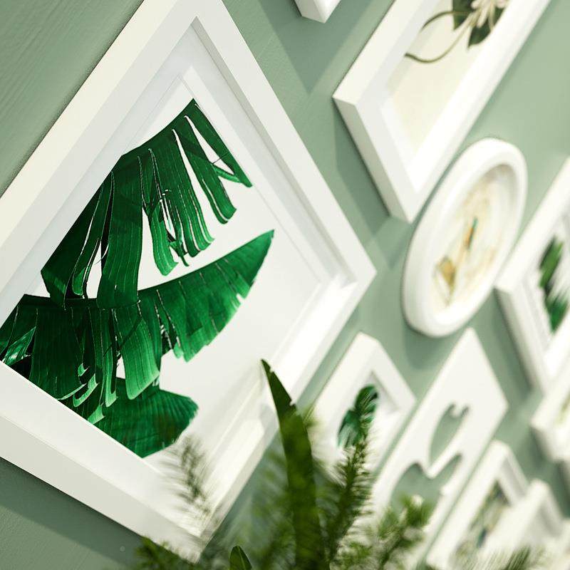 包邮罗朗片实木多相框创意照墙9304乌/相框墙,家居饰品,DIY亲子装饰画,淘宝优惠券,粉丝福利购,淘宝优惠卷