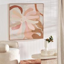 风花北欧QB202307sin风花卉装饰画抽象艺术蔓挂画奶油卧室简约大
