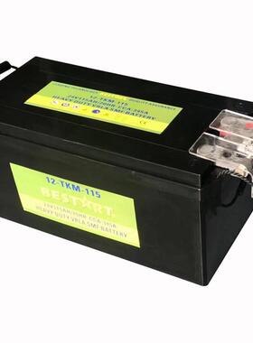 12TM-11524V115-Ah坦克装甲车起动电坦池WT7002233克K免维护蓄电