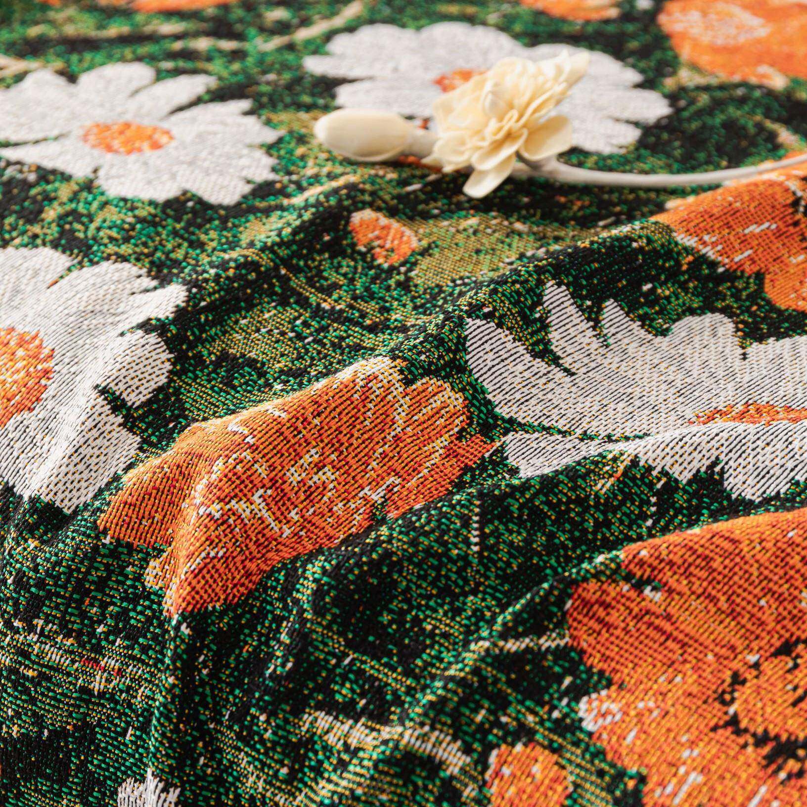 新款雪尼尔沙发巾四季通用包沙发春野防尘罩客厅一套式沙发大全盖