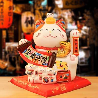 招猫大号摇手摆件发运财2025BAIS猫财店铺家居装开业乔饰迁开摇手
