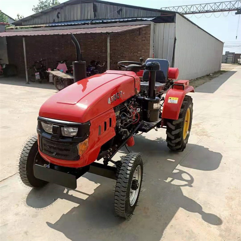 单杠两驱拖拉机 l供应小型四轮拖拉机旋耕机 果园除草犁地旋耕机