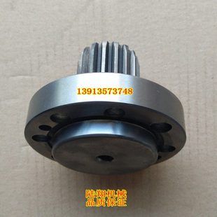 柳工压路机花键轴 风扇连接齿轮轴17齿轴头配件 大轮偏心块连接轴
