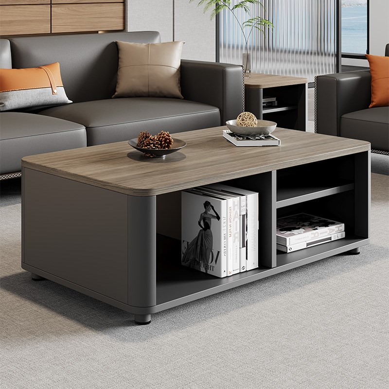 办公经理真皮商j务休息区贵宾会客接待银行会议室沙发茶几组合