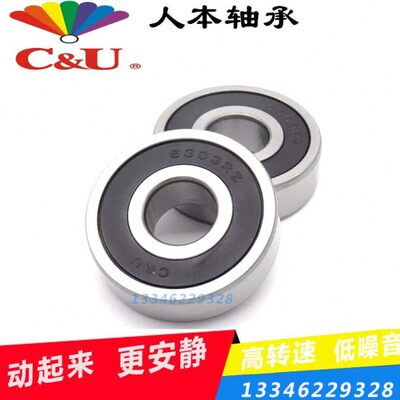 人本轴承C&U6309 6310 6311 6312  6313 6314 6315 6316 -2RZ/C3