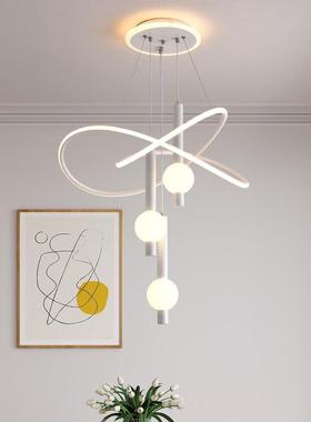 餐厅吊欧网红轻奢现代简约创意个性套客灯厅卧室北80846饭厅餐桌