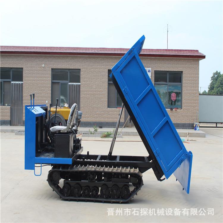 2吨履带JRR底盘运车卸式履带园运输车手扶式果山地输运输自车