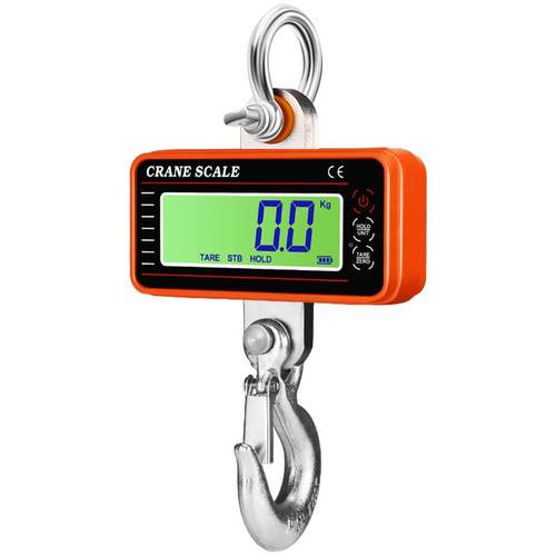 15吊00KG电子吊秤1.5t手提秤CS电子钩称直视行车工O业吊吊磅FTB1