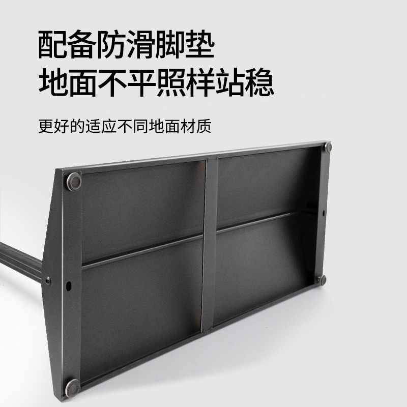 丽屏展架立式落地式广告牌活动海报框kt板防风户外门Z型展示架子