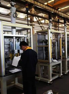 防铝型护材围栏车间防网护栏工厂护栏隔断WNB网安全护栏设备罩围