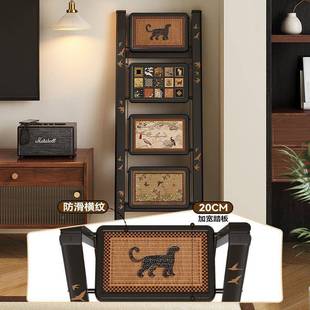 梯梯子家用中古美风轻便折叠梯伸缩PSGib6KA装加厚饰画梯乔迁爬凳