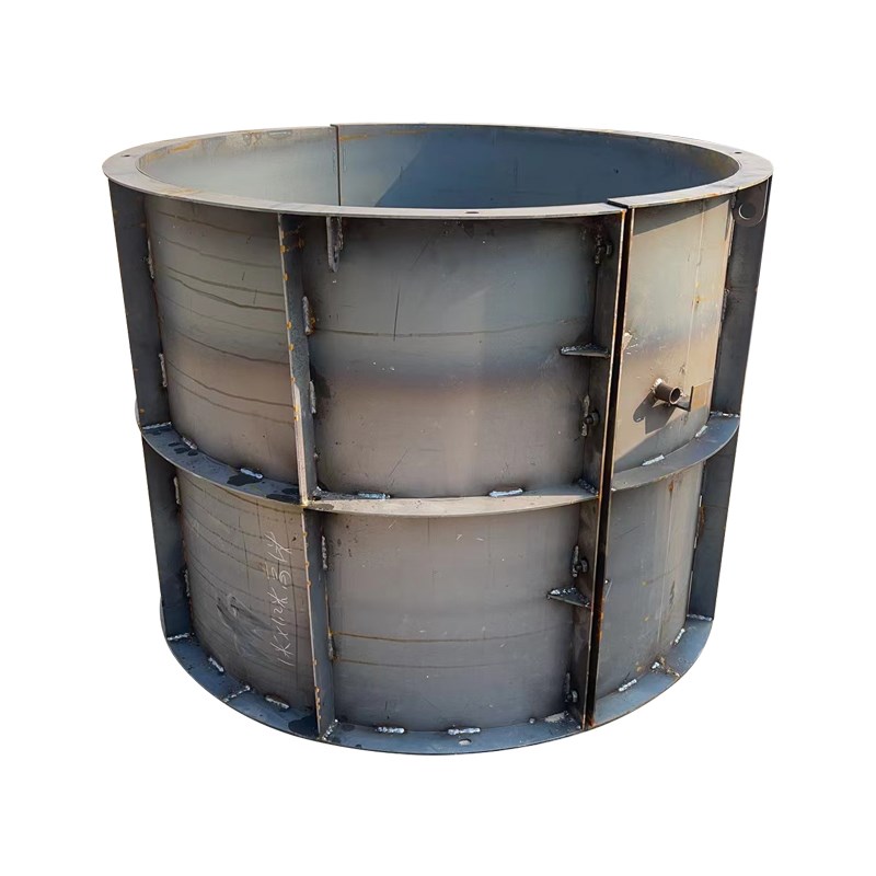 预制检查井钢模具现浇水泥雨水污水电力检查井T圆形水泥管模板