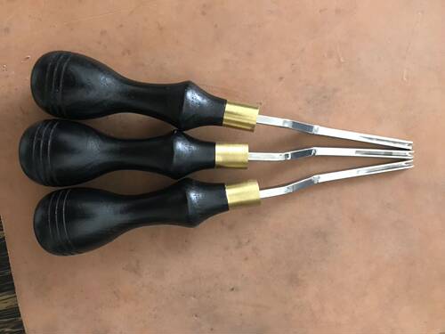 皮革削边工具套装皮艺工具手工皮具手缝套装菱斩日式削边器