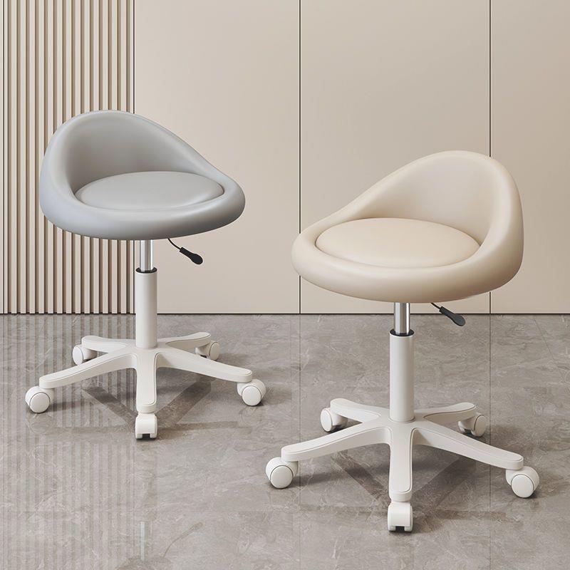 网红化妆椅女生卧室凳子化妆凳奶油风美甲椅子2024新款梳妆台凳子