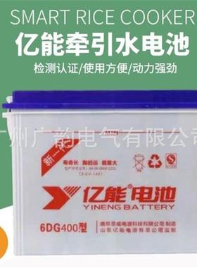 亿能电池三轮车水电瓶6DG400型6-EV-135拉货三轮四轮车蓄电池