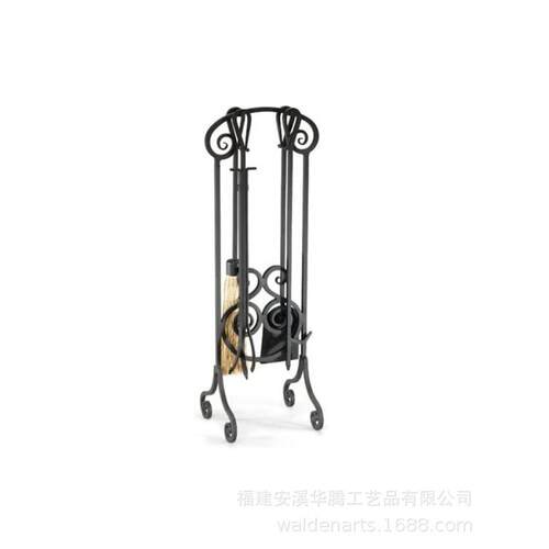 五件套工具燃木真火壁炉铸铁清洁配件火铲木柴夹复古火炉工具