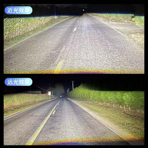 12W大率双铜管汽车功灯超亮聚光V60通用h7h11H490005车大灯泡
