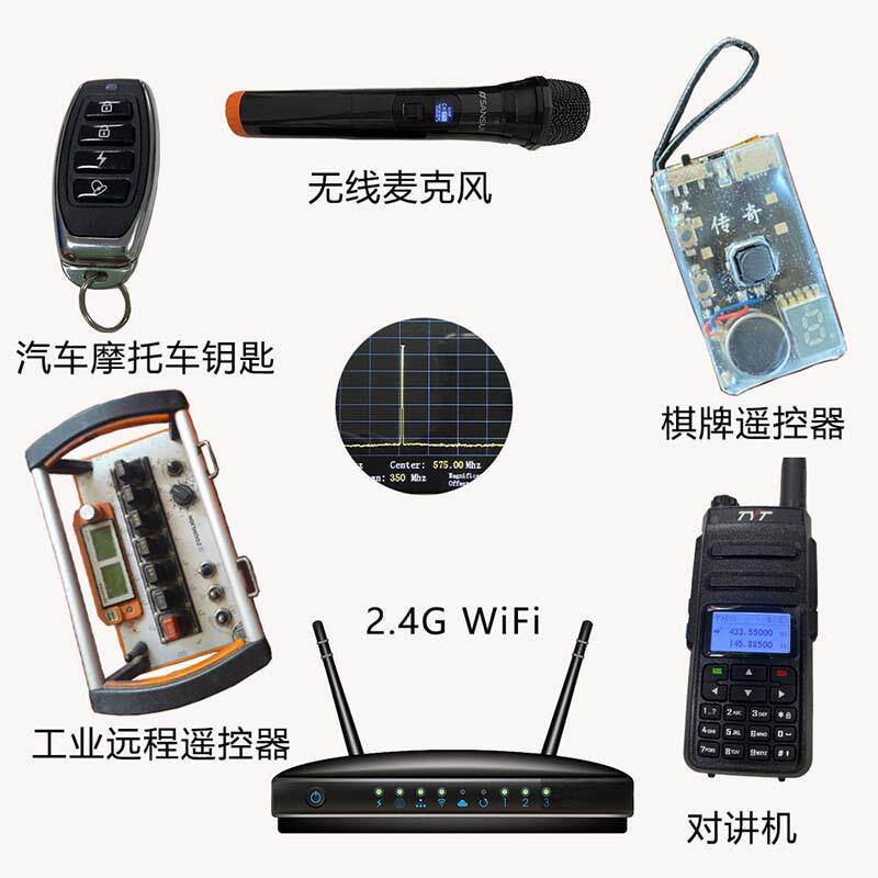 VDQ202手持便携频谱分析仪35M-射44500频MHz测试实验室频RF高EMC
