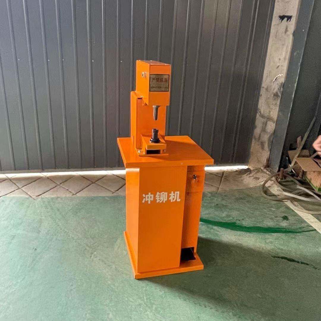 铆气动立式刹车片冲铆机电投铆动机铆片无品牌/机蹄铆片机钉机铆