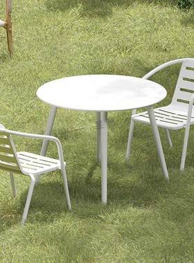 户DNB晒外室内露台休闲桌椅庭院套镂空装外花摆网红园阳台防水防椅子