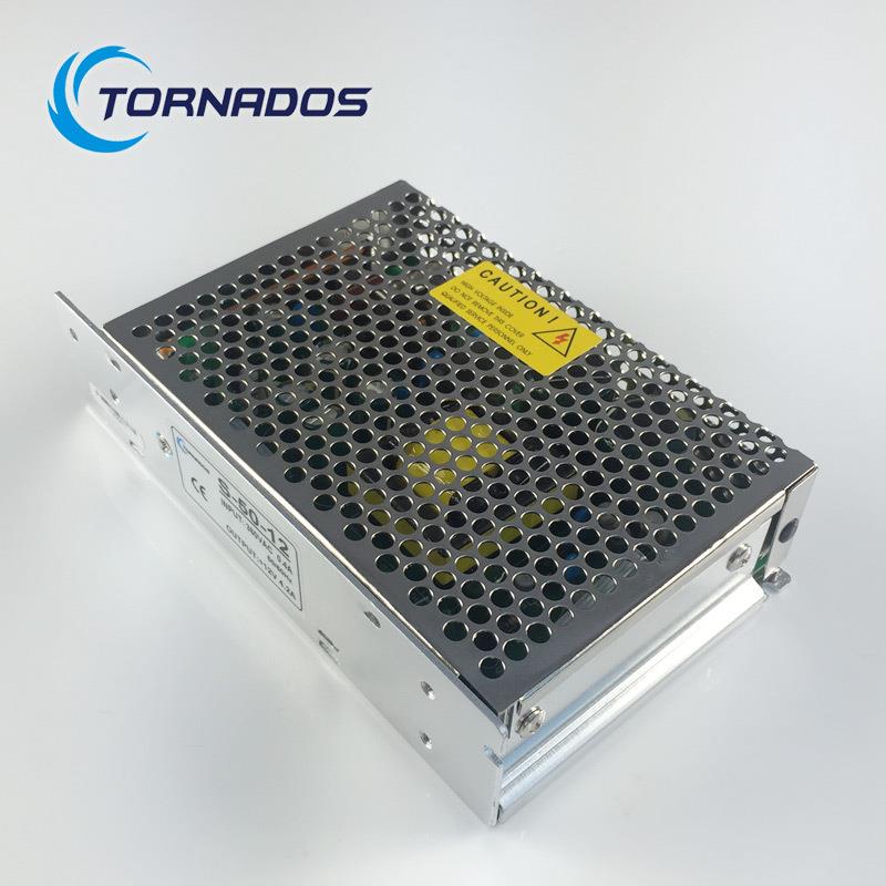 50W工控自动化控制柜开关电380VAC转12v1工源574业直流变压器-50S