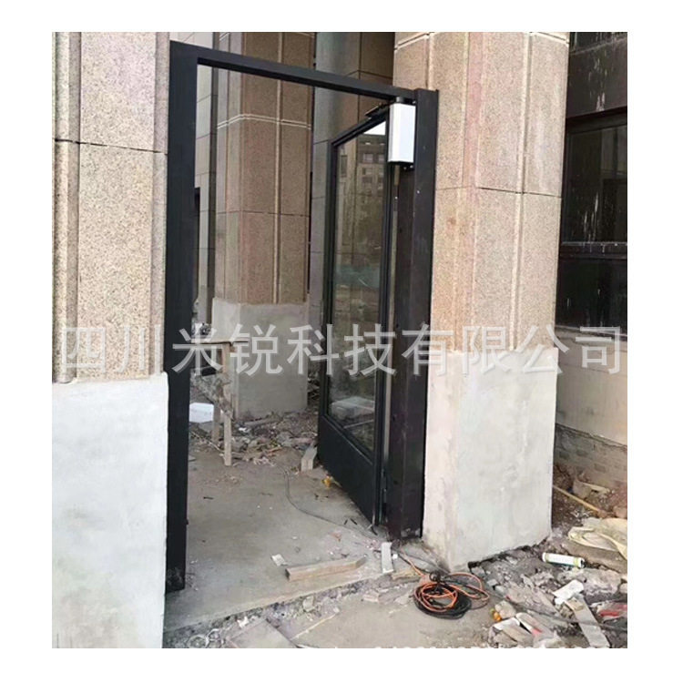 陕西侧装曲臂自动开门机 延安市刷卡电动闭门器 小区开门器厂家