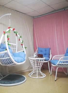 懒秋WEF千户外吊椅网红室内台摇人篮院吊篮阳藤椅家用吊庭床鸟巢