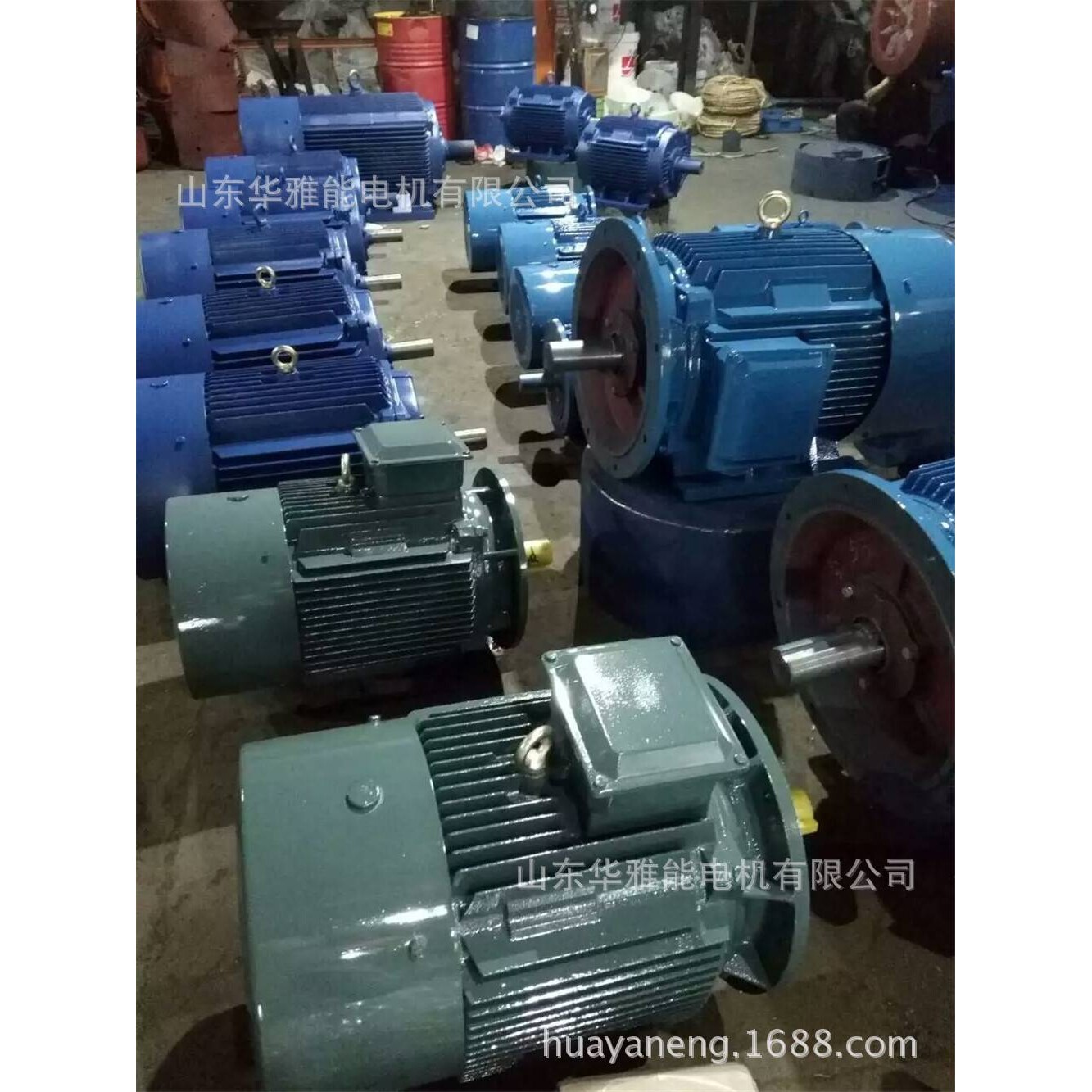 皖南船用YB3-H180M-4-18.5电机频率50HZ轴头丝接线盒内贴接线图