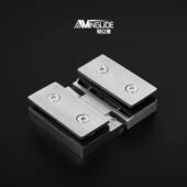 玻璃门合浴页加厚304不锈钢18玻0度室A 156夹无框璃玻夹铰链180璃