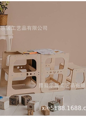 宝宝学习塔儿童厨房卫生间洗漱台梯蒙特梭利learning Tower洗手凳