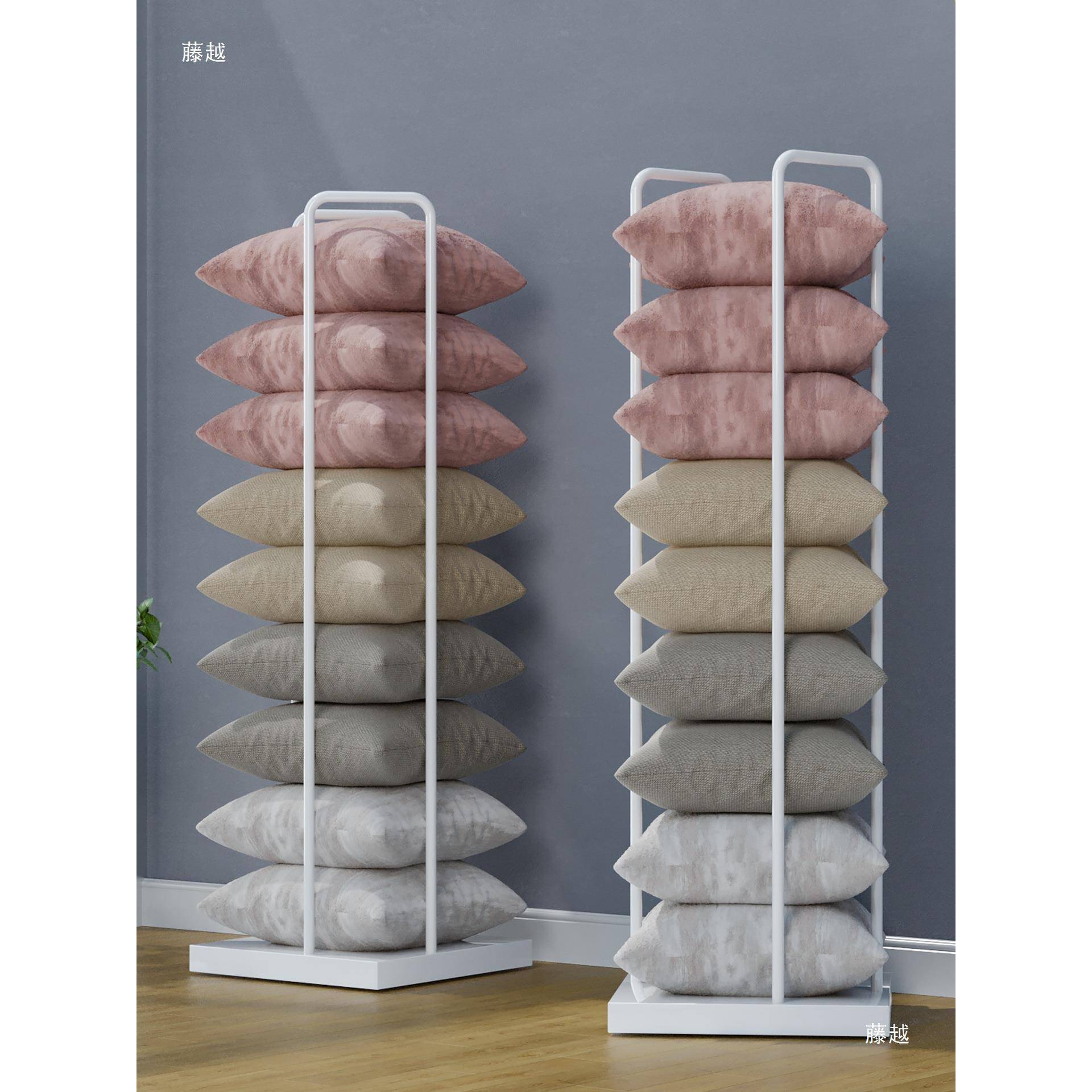 抱货974枕靠枕展示架家纺店居架家纺布艺展坐垫陈架列架家用品堆