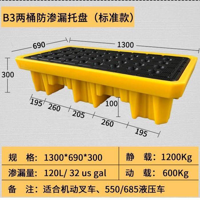 防渗漏塑料托危品防渗漏化托QBT盘油桶储平台仓盘二次容器栈板叉,包装,塑料托盘,淘宝优惠券,粉丝福利购,淘宝优惠卷