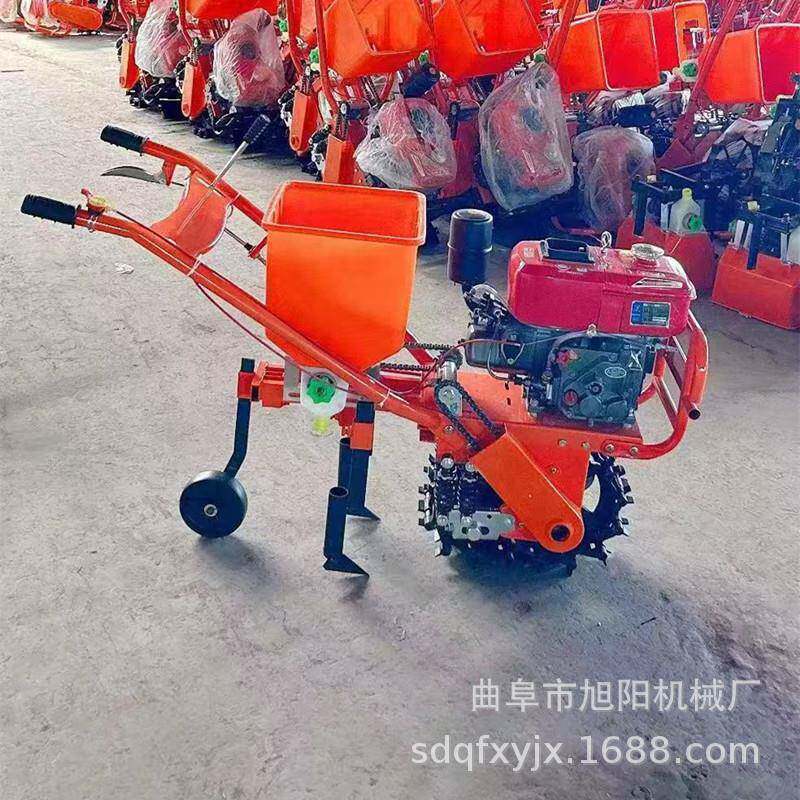 农用小扶式施耘地播种手机果园除草手推式RZJ肥机柴油链轨式型耘