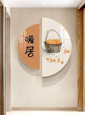 xyt新中式十字绣水202客5厅线绣新款画F766HTM8卧室果饭厅刺绣玄