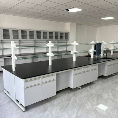 钢木实验台工作台实验室操作台全钢边台中央台实验桌厂家直销