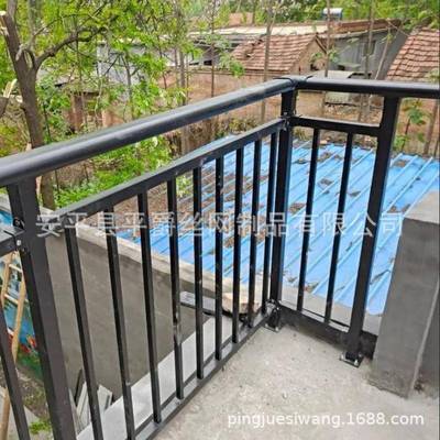 锌钢阳台护栏小区连廊两侧防护栏杆露天阳台防护栏