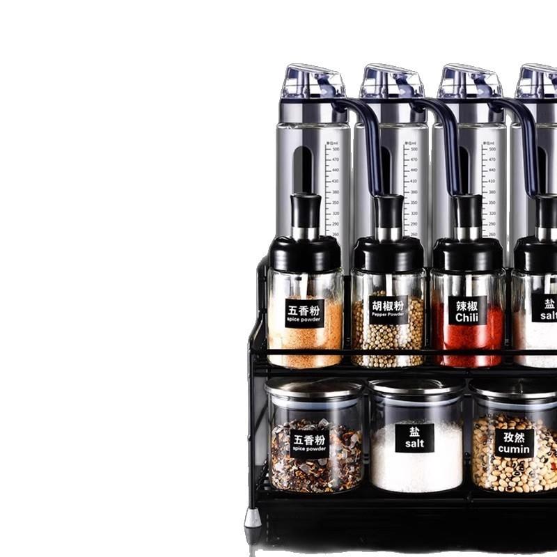 瓶油盐酱醋收纳调味盒德国厨房用品玻璃组合装进口套装优选调料罐