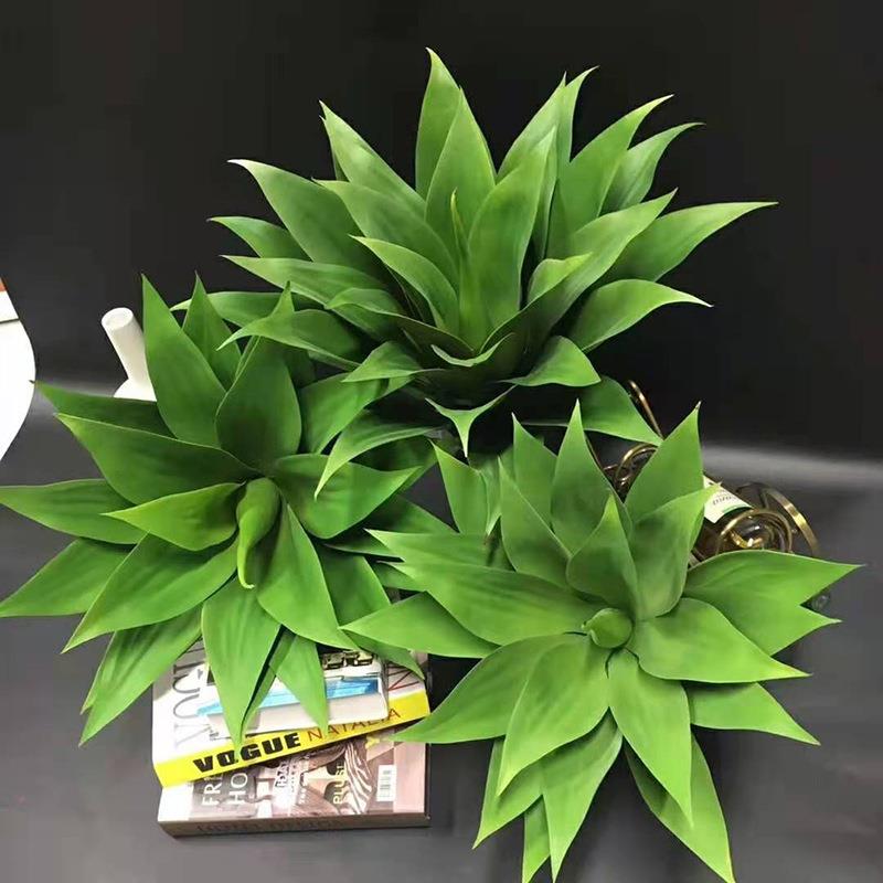仿真龙舌兰摆件沙生植物景观造景搭配仿真绿植假植物假花厂家